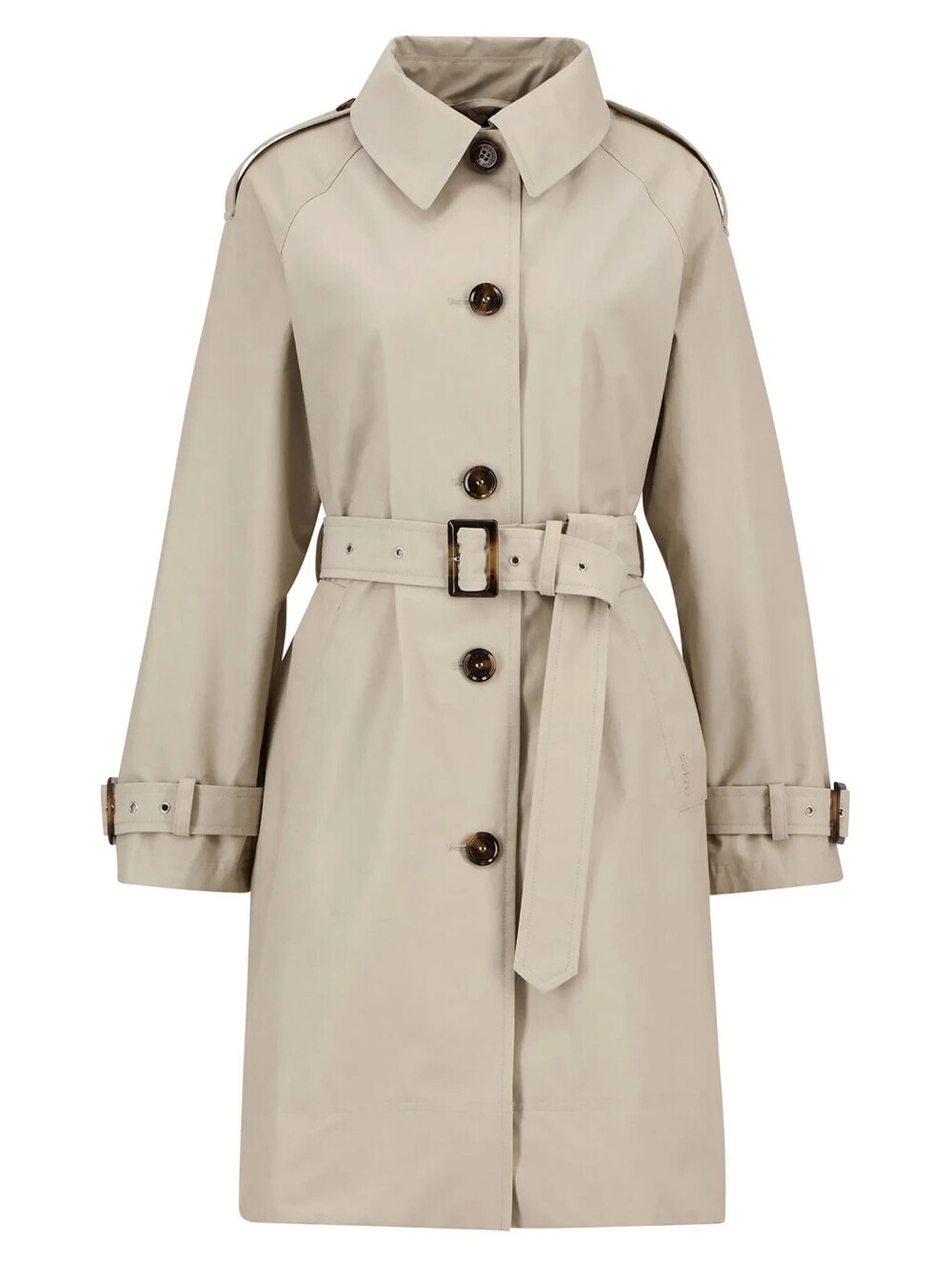NEW, Barbour Maia Water Repellent  Trench Coat in Mist Tartan Sz 8 #C4895